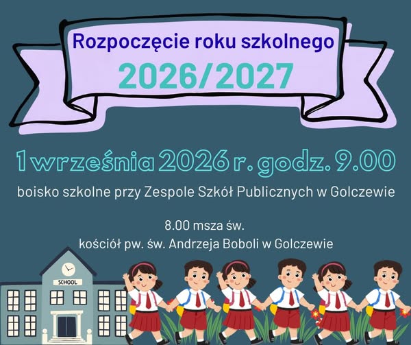 Zdjęcie: Rozpoczęcie roku szkolnego 2026/2027