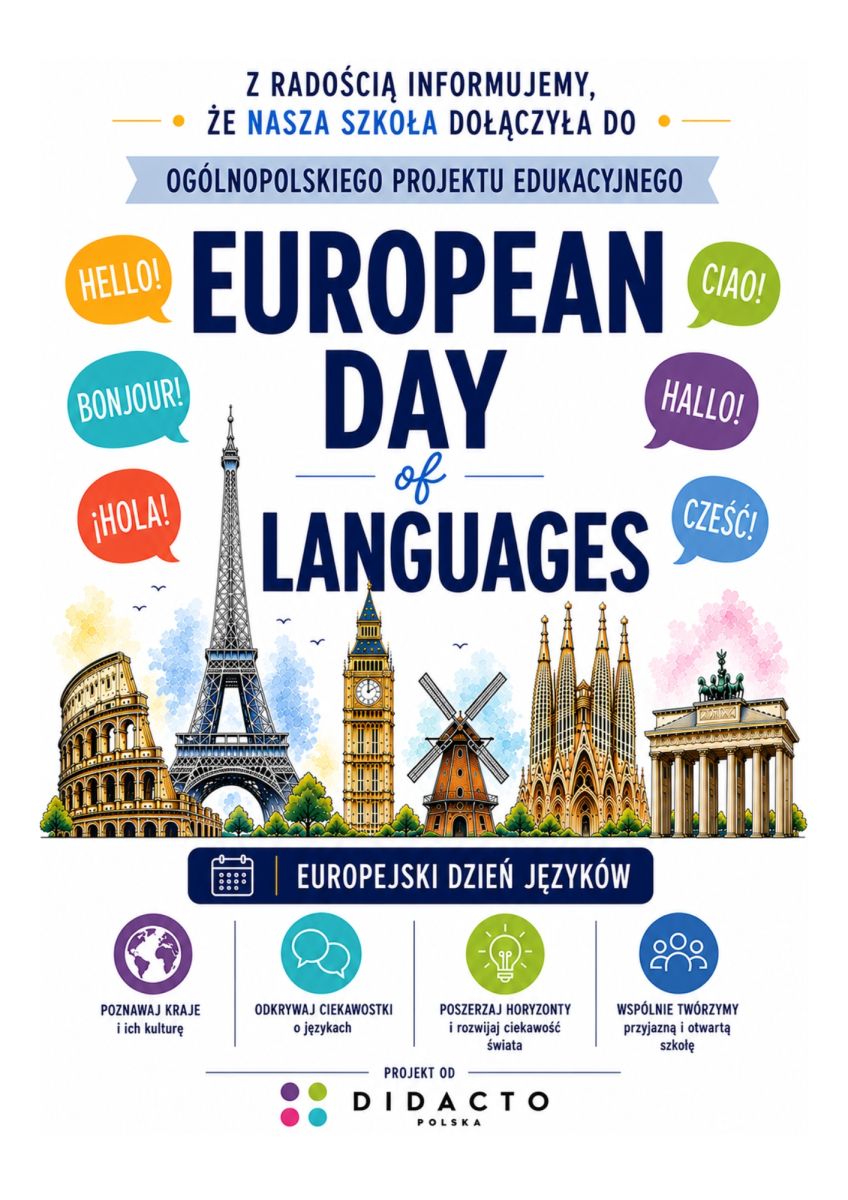 Zdjęcie: EUROPEJSKI  DZIEŃ  JĘZYKÓW OBCYCH / EUROPEAN DAY of LANGUAGES  FESTIVAL